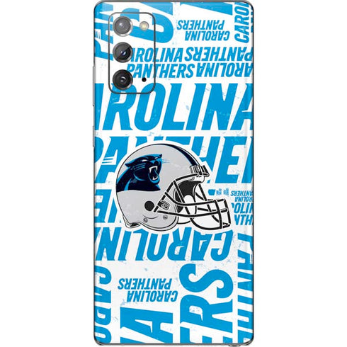 NFL Carolina Panthers - Blast Galaxy Note20 5G Skin